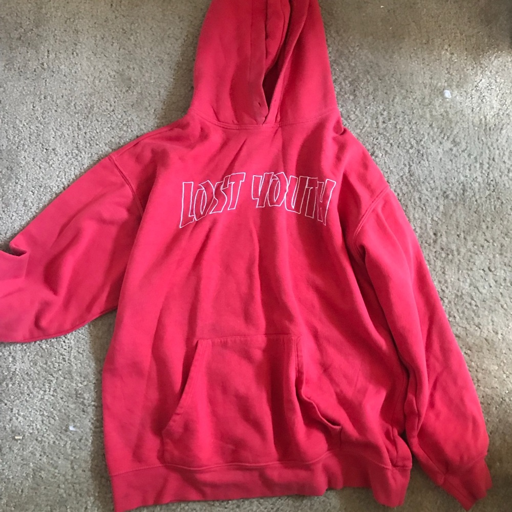 Red forever 21 sweater